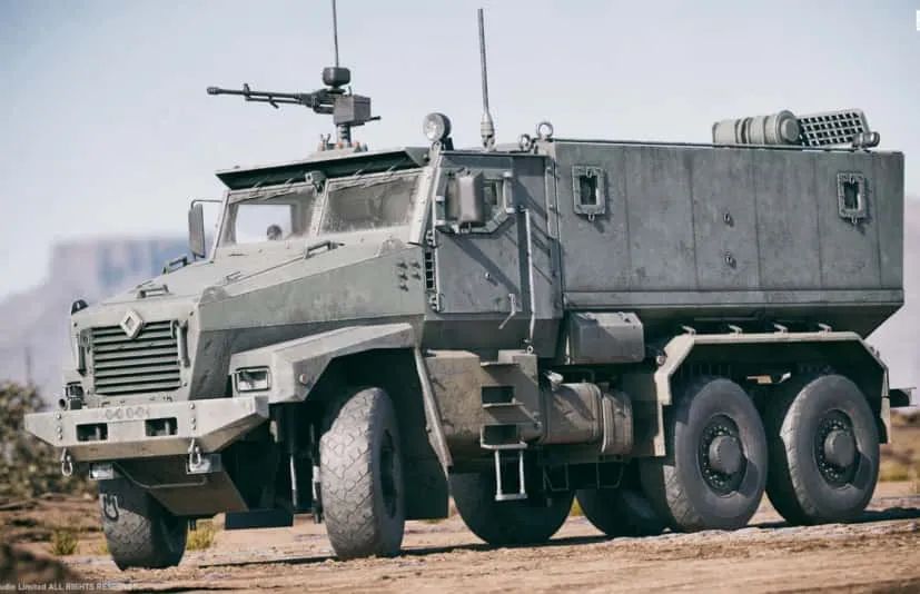 可驾驶车辆 - Vehicle Drivable Ural63095 MRAP