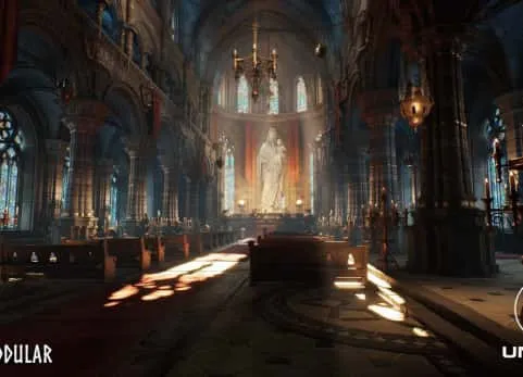 模块化大教堂 - Modular Cathedral (Gothic Cathedral, Modular Cathedral, Victorian Cathedral)