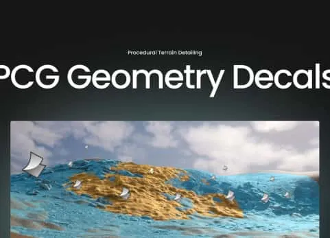 PCG几何贴花系统 - PCG Geometry Decals
