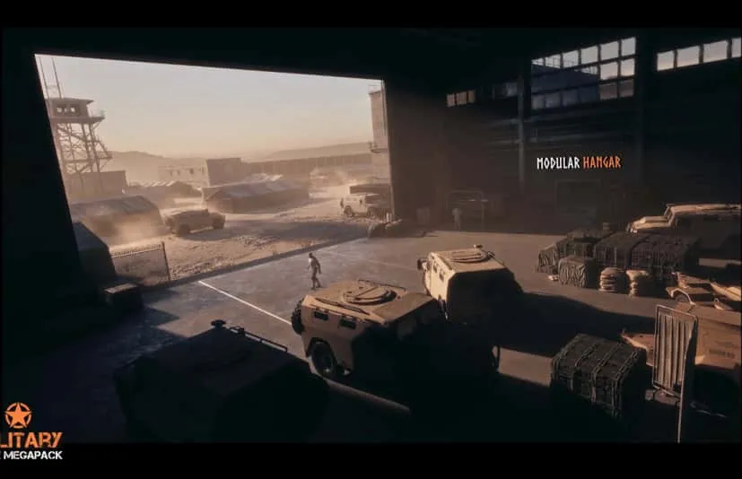 军事基地超级包 - Military Base Megapack (Modular Military Base, Military Facility, Outpost, Army)