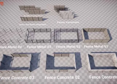 围栏建造者蓝图 - Fence Constructor Blueprint