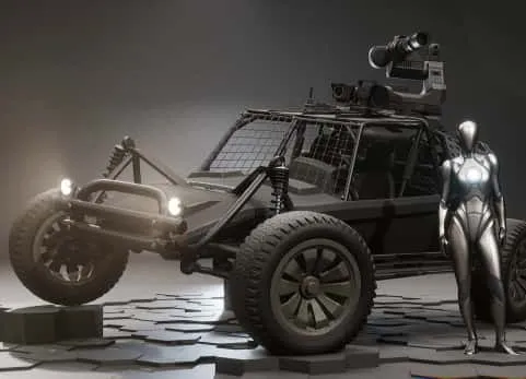 模块化军用越野车 - Scorcher – Modular Military Buggy