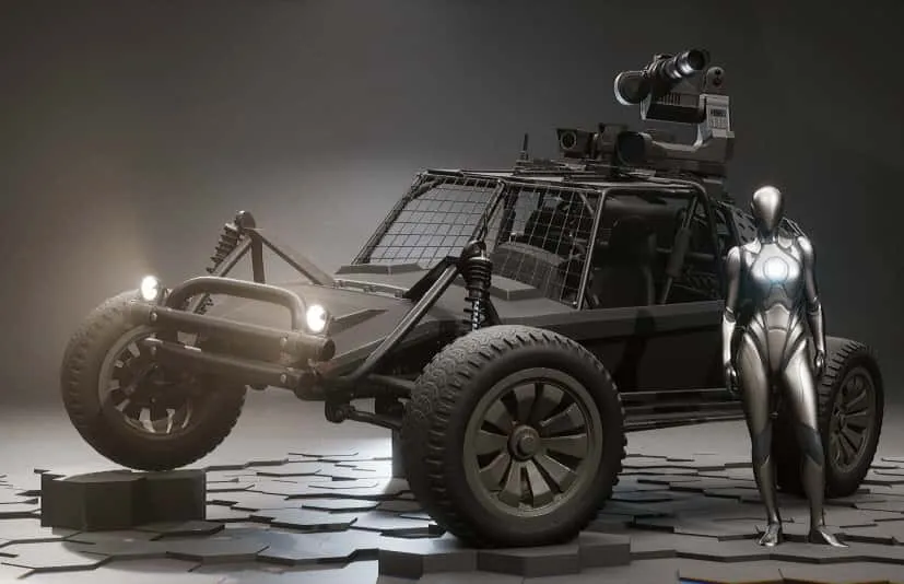 模块化军用越野车 - Scorcher – Modular Military Buggy