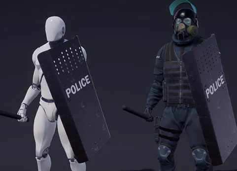 武器和盾牌动画 - Weapon And Shield Animations