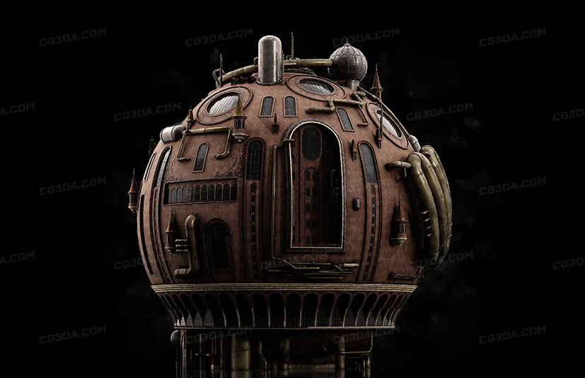 蒸汽朋克建筑-Steampunk