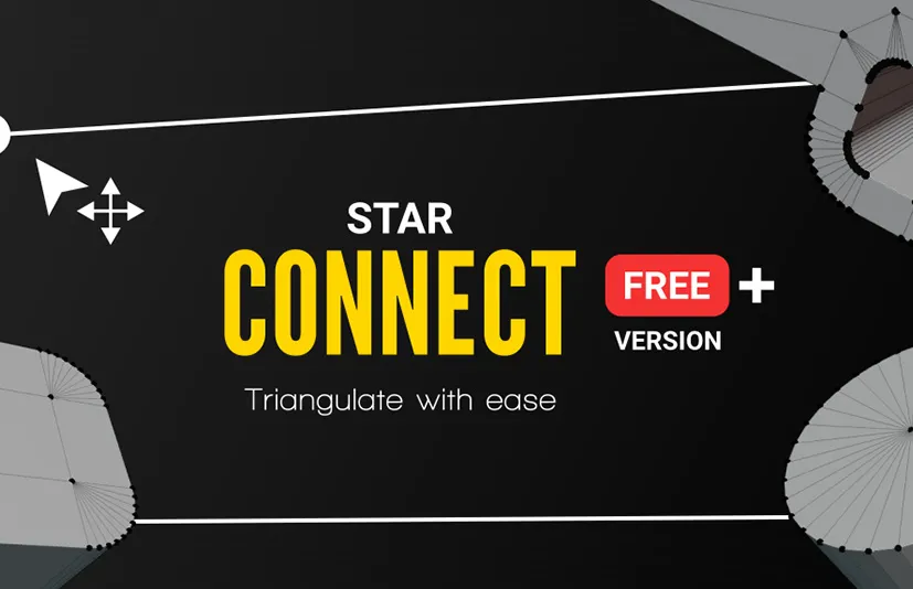 blender智能网格三角测量 Star Connect Pro v1.0.3