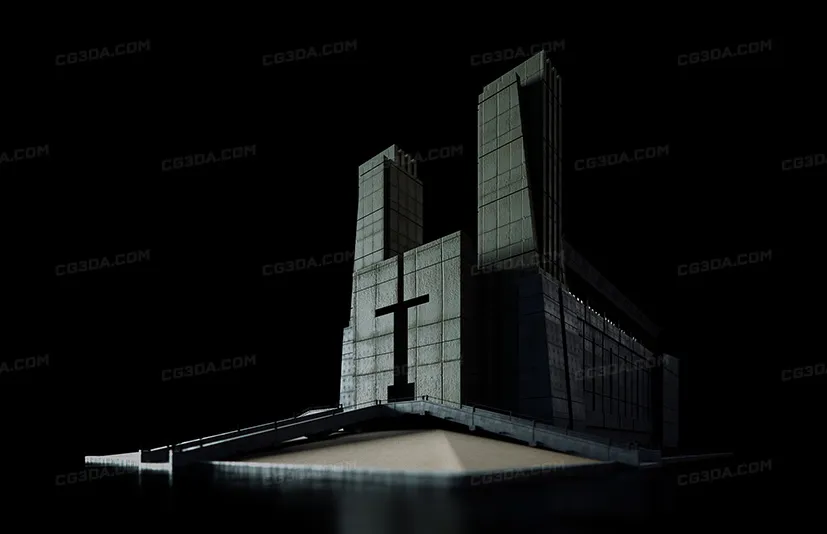 反乌托邦科幻建筑-Brutalist