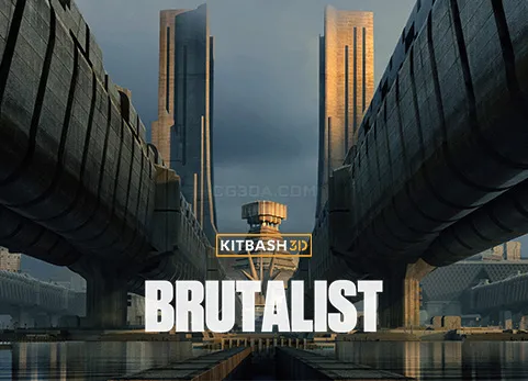 反乌托邦科幻建筑-Brutalist