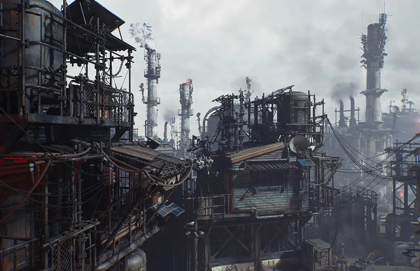 幸存者环境套件套装 - Post Apocalypse Survivor Environment Kitbash set