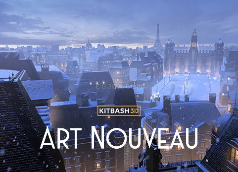 新古典主义风格建筑-Art Nouveau