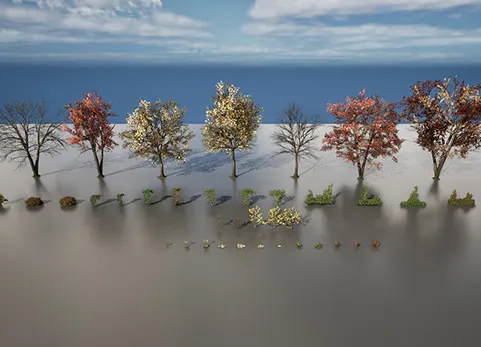 植被灌木建模包 - Vegetation Pack