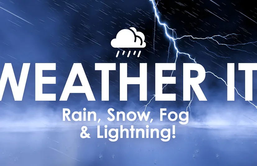 blender插件 Weather It! v1.0 一键天气雨雪雾闪电特效动画