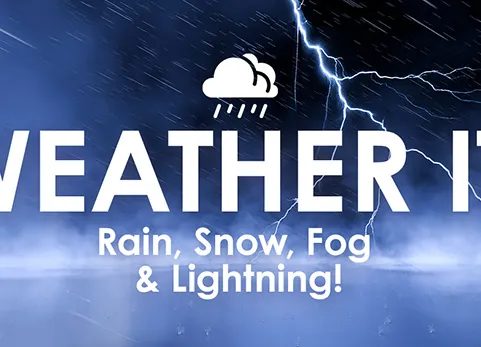 blender插件 Weather It! v1.0 一键天气雨雪雾闪电特效动画