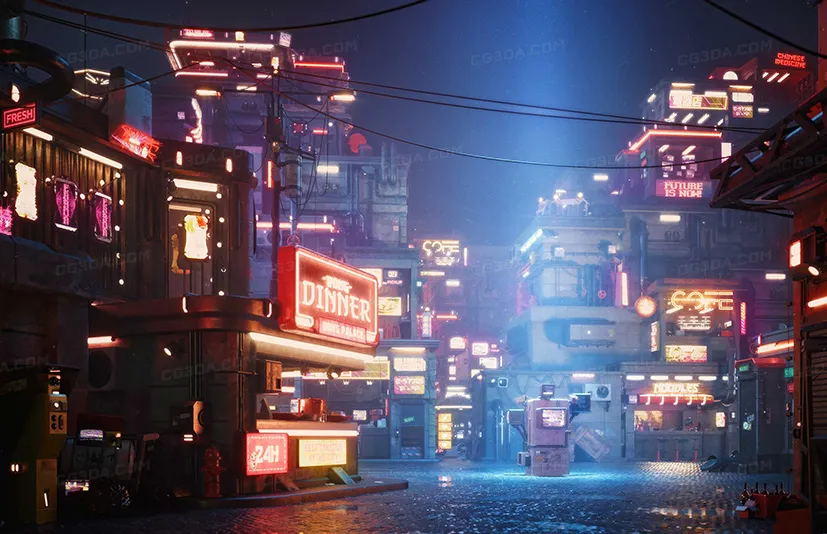 赛博街道-Cyber Streets