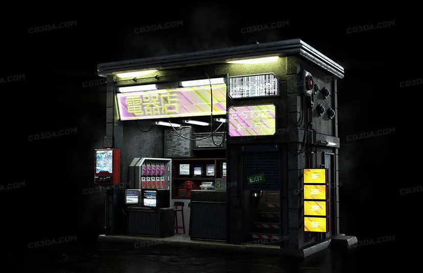 赛博街道-Cyber Streets