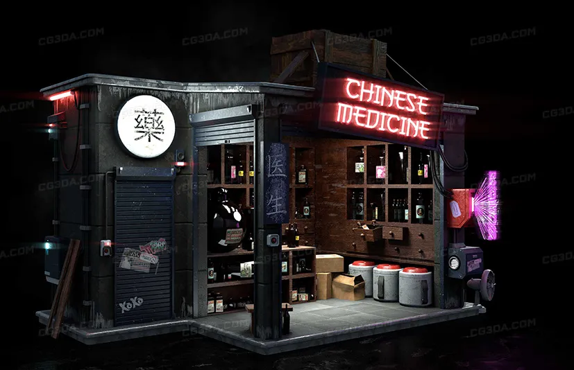 赛博街道-Cyber Streets