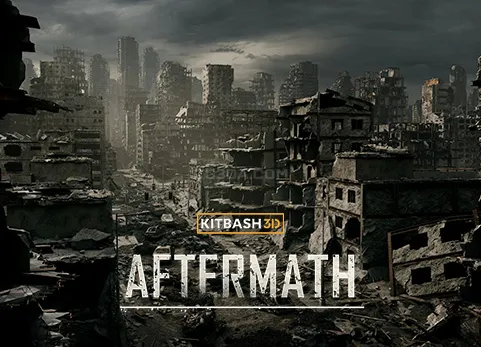 末日战争建筑废墟-Aftermath