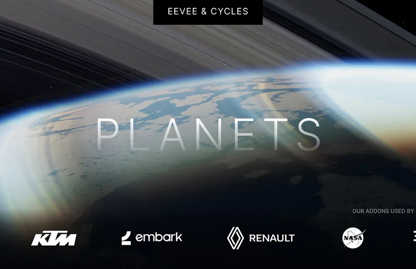 blender插件 Physical Celestial Objects - Procedural Planets v0.2.0 星球宇宙行星