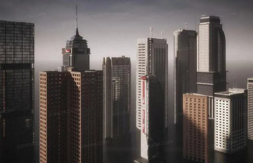 现代摩天大楼-Mini Kit Skylines