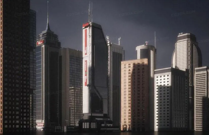 现代摩天大楼-Mini Kit Skylines