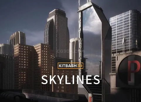 现代摩天大楼-Mini Kit Skylines