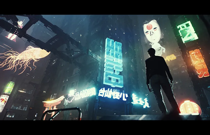 赛博朋克日本全息图 - Cyberpunk Japan Holograms
