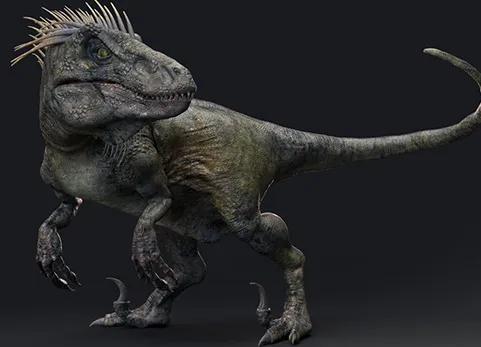 侏罗纪犹他迅猛龙恐龙动画模型 UtahRaptor