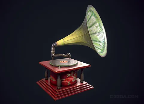 古董留声机