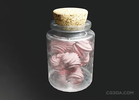 棉花糖罐