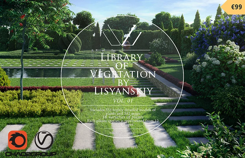 植物库 - Library of Vegetation by Lisyanskiy Vol.01
