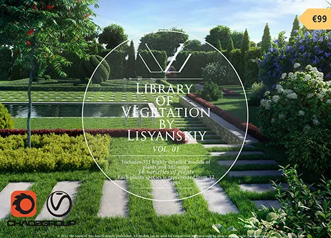 植物库 - Library of Vegetation by Lisyanskiy Vol.01
