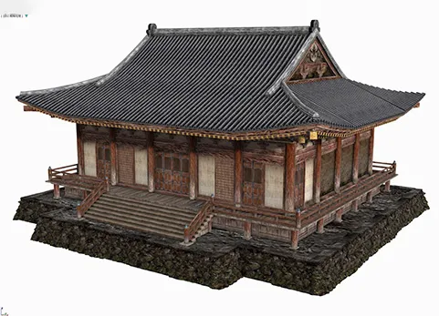 亚洲古建筑 - Realistic ancient palaces in Asia
