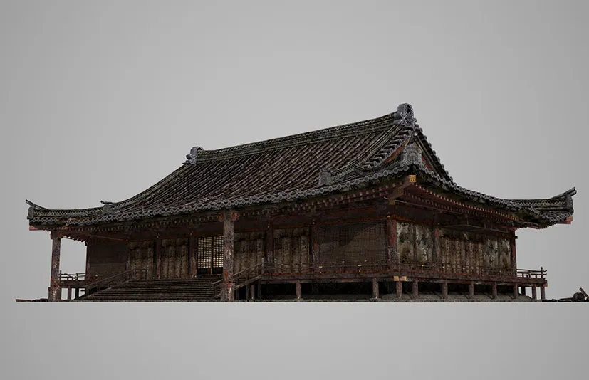 巨大的亚洲古代宫殿 - Realize a large ancient Asian palace