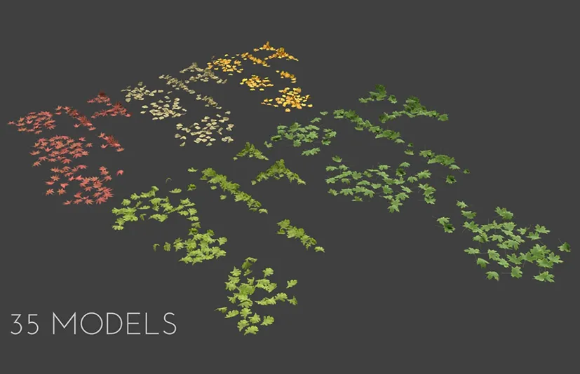高级树叶包 - Advanced Leaf Pack 01