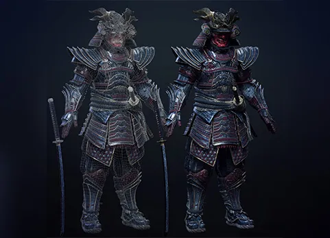 日本武士 - Crimson Samurai