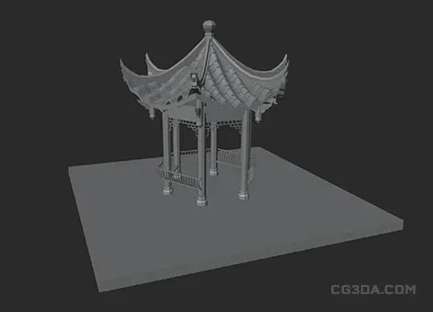 古建筑13-凉亭