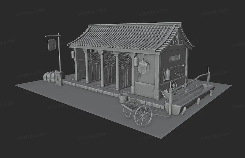 古建筑16-马厩