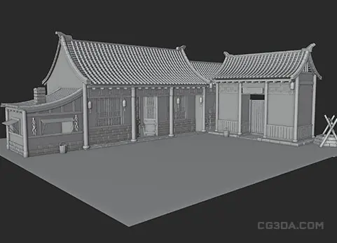 古建筑18-小院