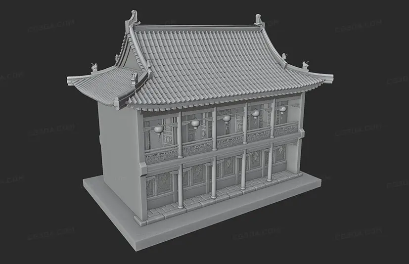 古建筑20-酒楼