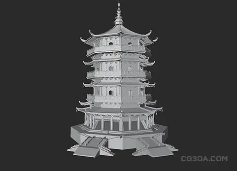 古建筑38-塔楼