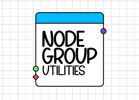 blender节点组实用工具 Node Group Utilities v2.0
