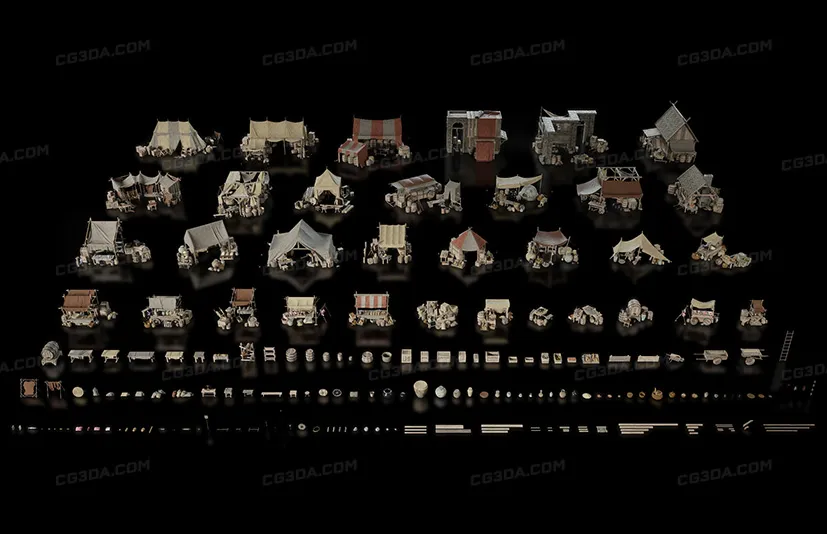 中世纪街道市场-Medieval Market