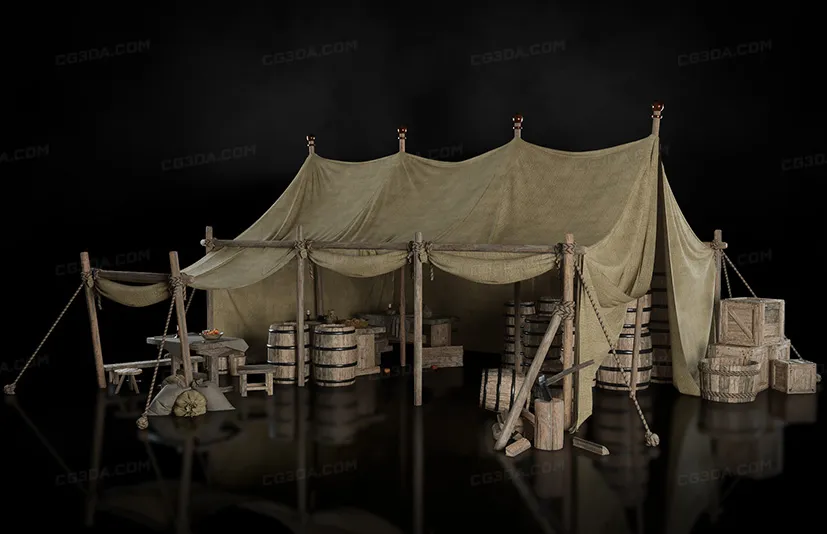 中世纪街道市场-Medieval Market