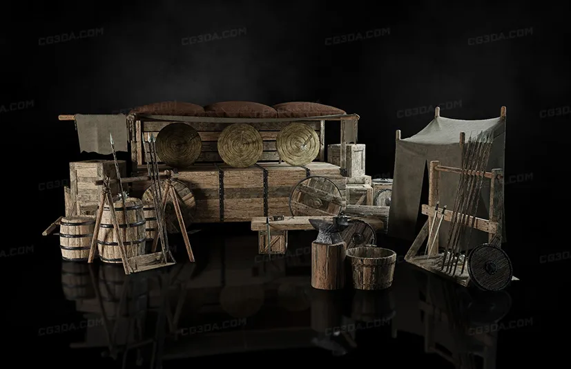 中世纪街道市场-Medieval Market