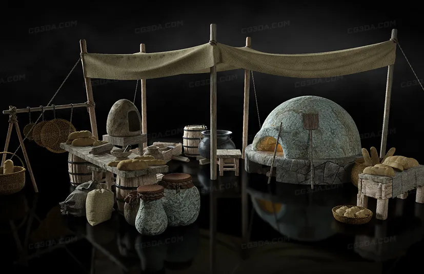 中世纪街道市场-Medieval Market