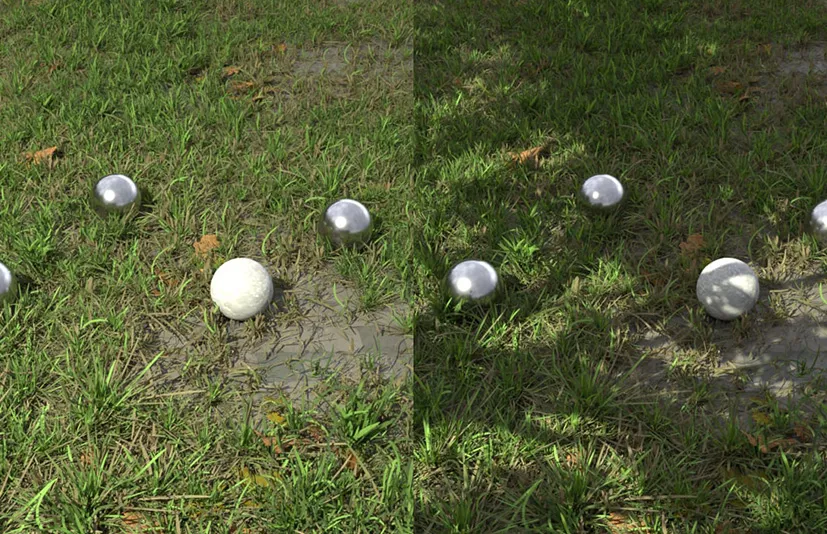 模拟树木和树叶的阴影 Nature Gobos