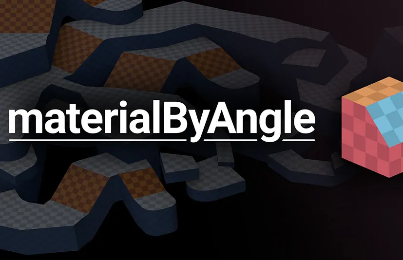 Blender的按角度分配材质 material By Angle v1.0.0 Blender的按角度分配材质 material By Angle v1.0.0