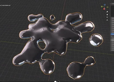 blender液体气泡插件 V2 - Liquid Bubble Addon V2