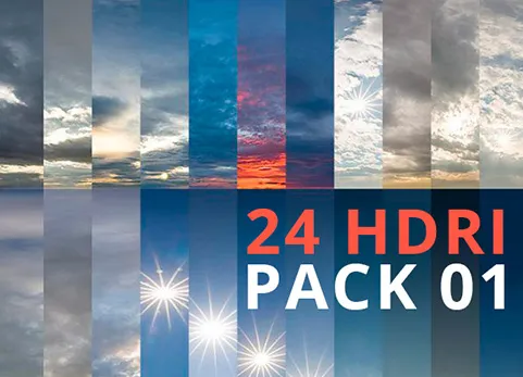 HDRi 专业包 01 - Real Light 24 HDRi Pro Pack 01