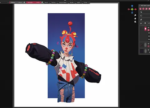 Blender纹理图层绘画材质插件 HAS Paint layers v0.8.5